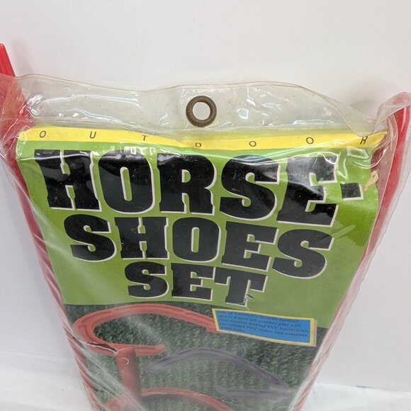 Horse Shoe Set PVC Outdoor Game Item No. 75171 Ivy Mar Co Inc New Packaged - Picture 2 of 6